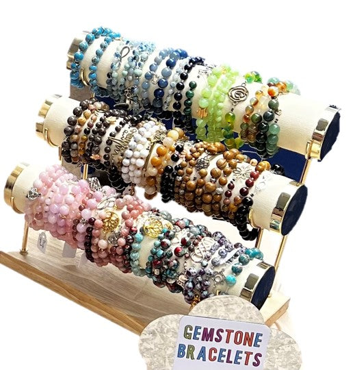 Beaded Gemstone Bracelets